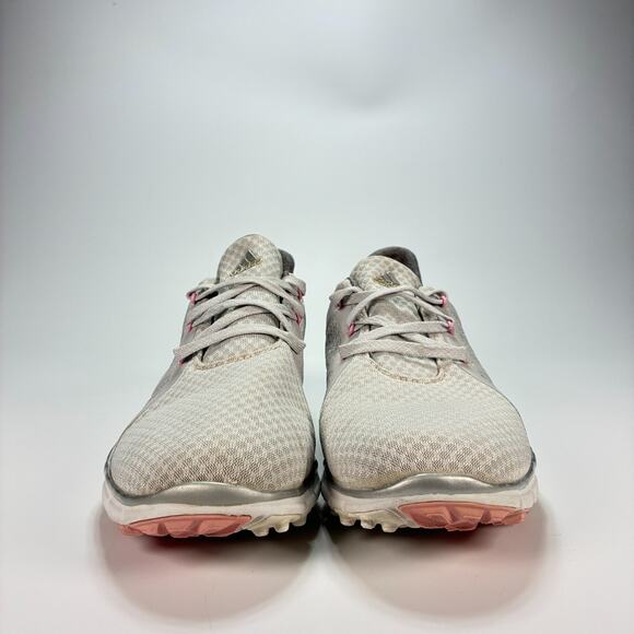Adidas ClimaCool Cage Golf Gray Breathable Shoes Lace Up G26627 Women's Size 8.5 - Picture 4 of 10
